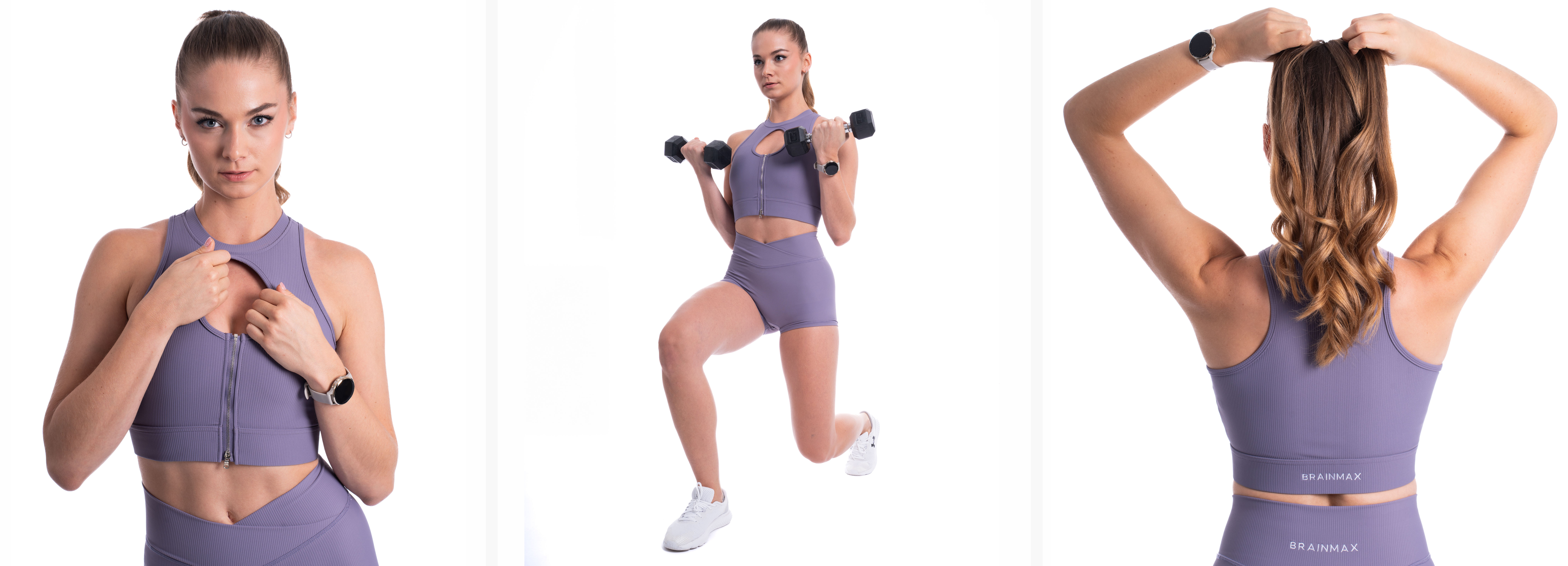 fialová podprsenka